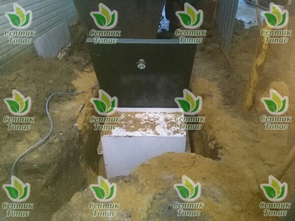 Установка септика Топас 8 под ключ